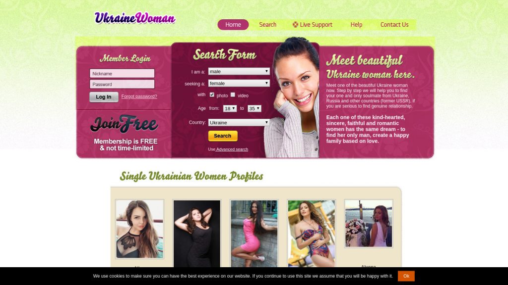 Ukrainewoman Screenshot