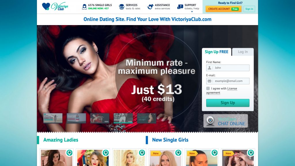 Victoriyaclub Screenshot